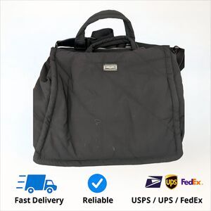 saint + sofia women's woven penny tote bag Black one size free postage